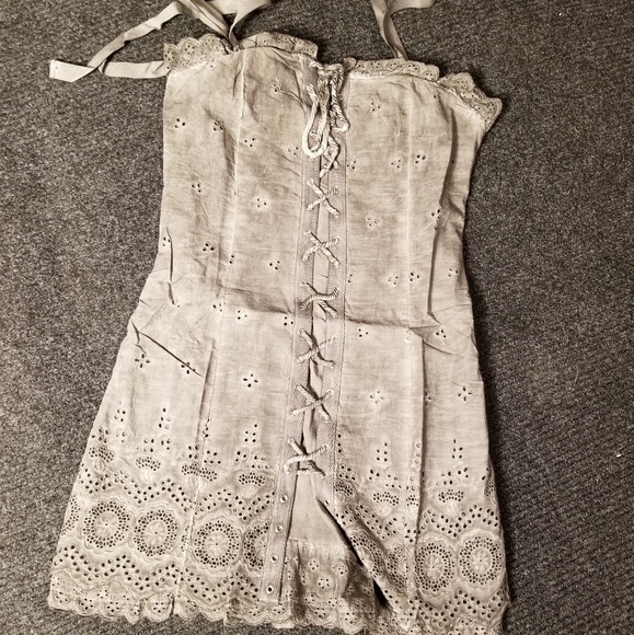 SIZES S/M/L CHARCOAL DRESS - Picture 4 of 4